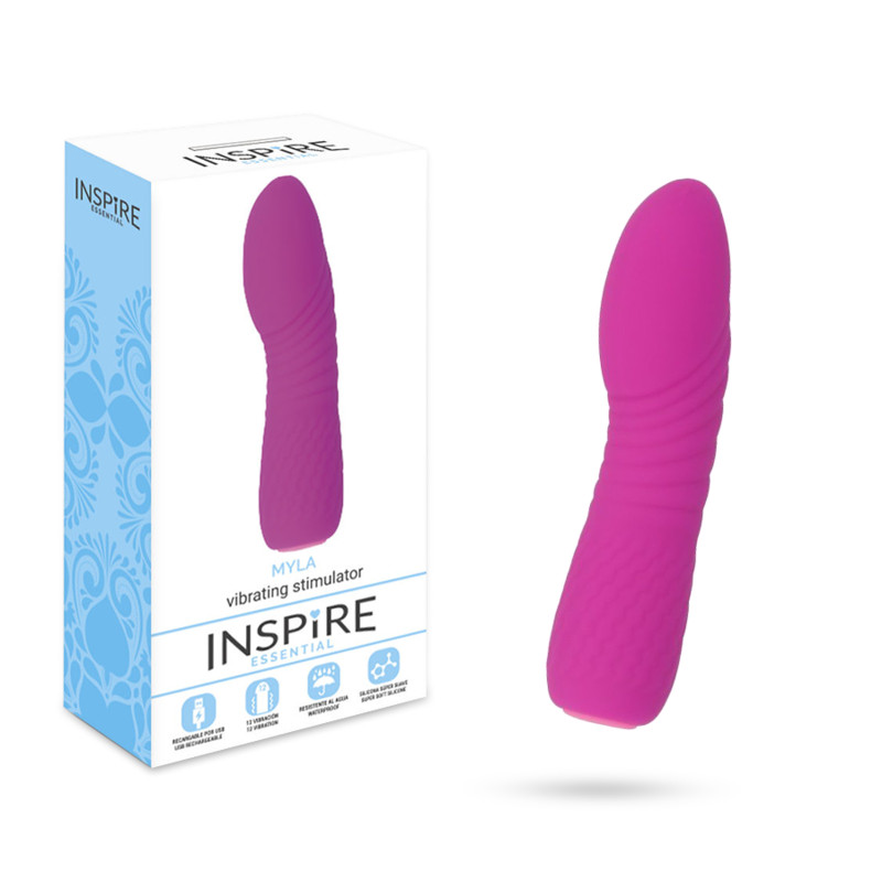 INSPIRE ESSENTIAL - érzéki prémium g-pont vibrátor, lila