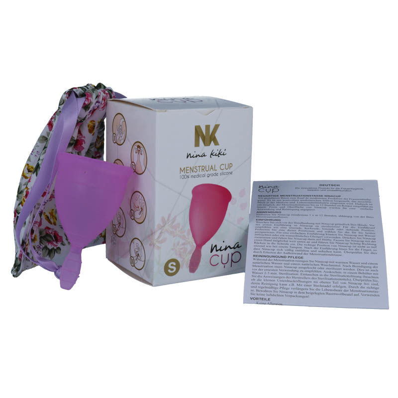NINA KIKÍ – Prémium menstruációs kupa, lila, S méret - Image 2