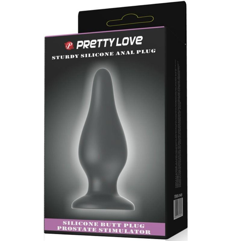 PRETTY LOVE – ergonómikus szilikon análplug 15,4 cm - Image 6