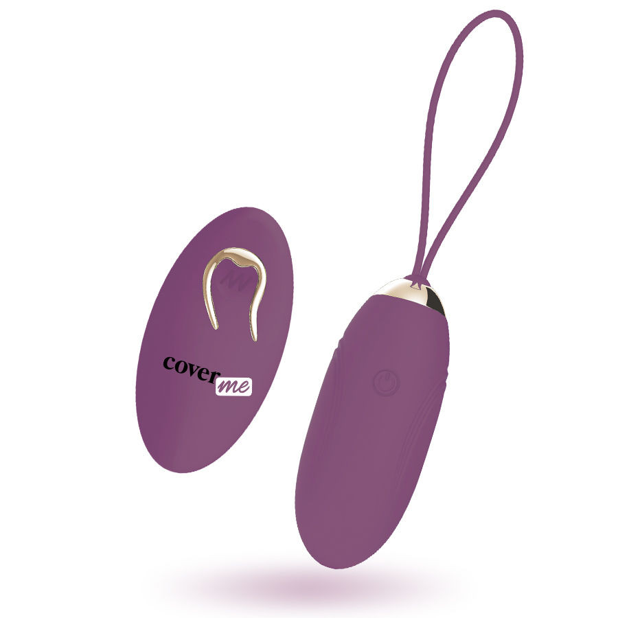 COVERME - Lila tojás vibrátor távirányítóval - Image 2