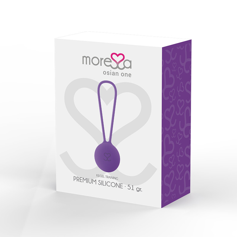 MORESA - OSIAN ONE – prémium lila szilikon vibrátor - Image 3