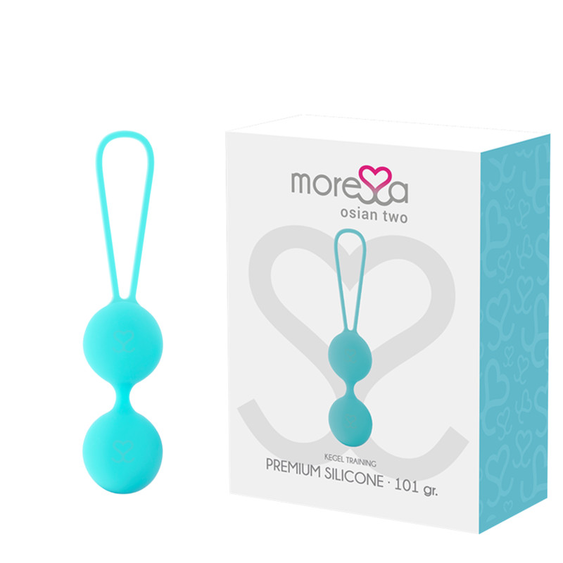 Moresa Osian Two – prémium, türkiz szilikon vibrátor - Image 2