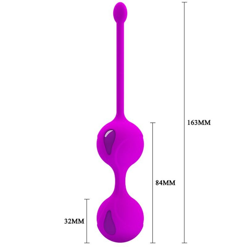 PRETTY LOVE – Kegel erősítő golyók érzéki edzéshez - Image 3