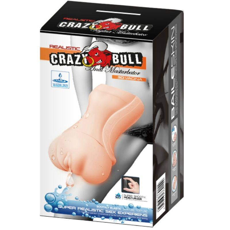 CRAZY BULL - vízálló bőr maszturbátor női élvezetekhez - Image 5