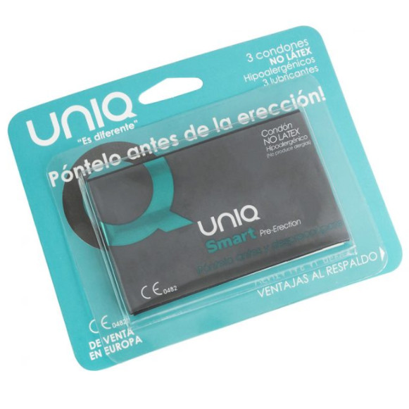 UNIQ - prémium latexmentes óvszer 3 db-os kiszerelésben - Image 2