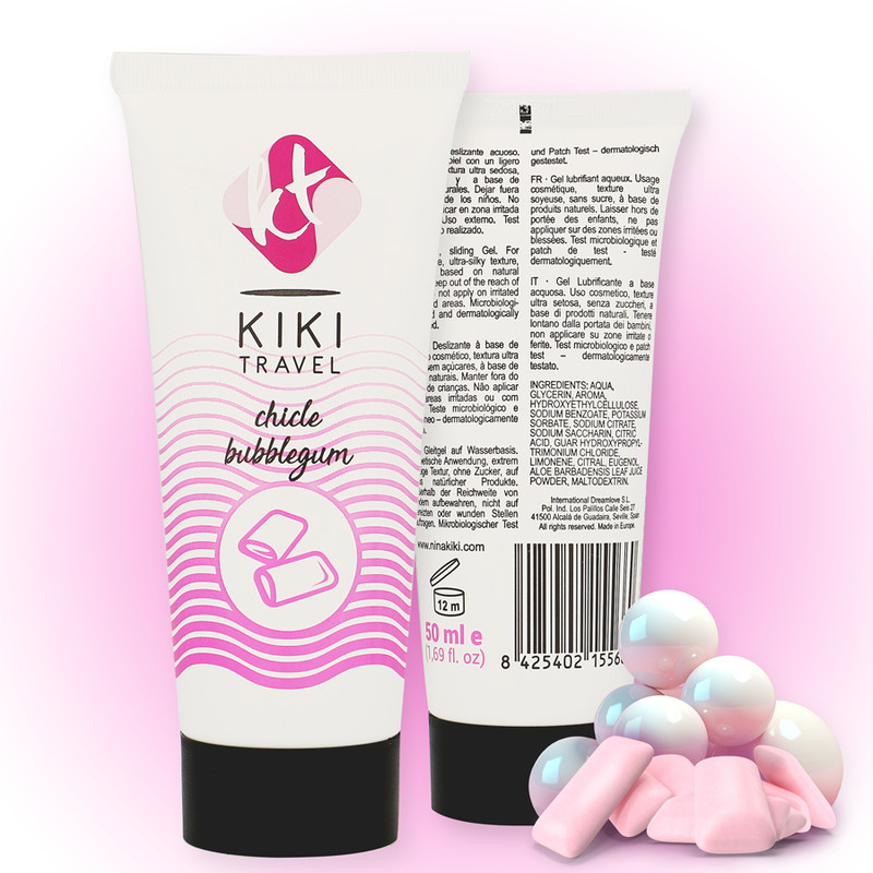 KIKÍ TRAVEL - buborékos ízű prémium síkosító 50 ml - Image 2