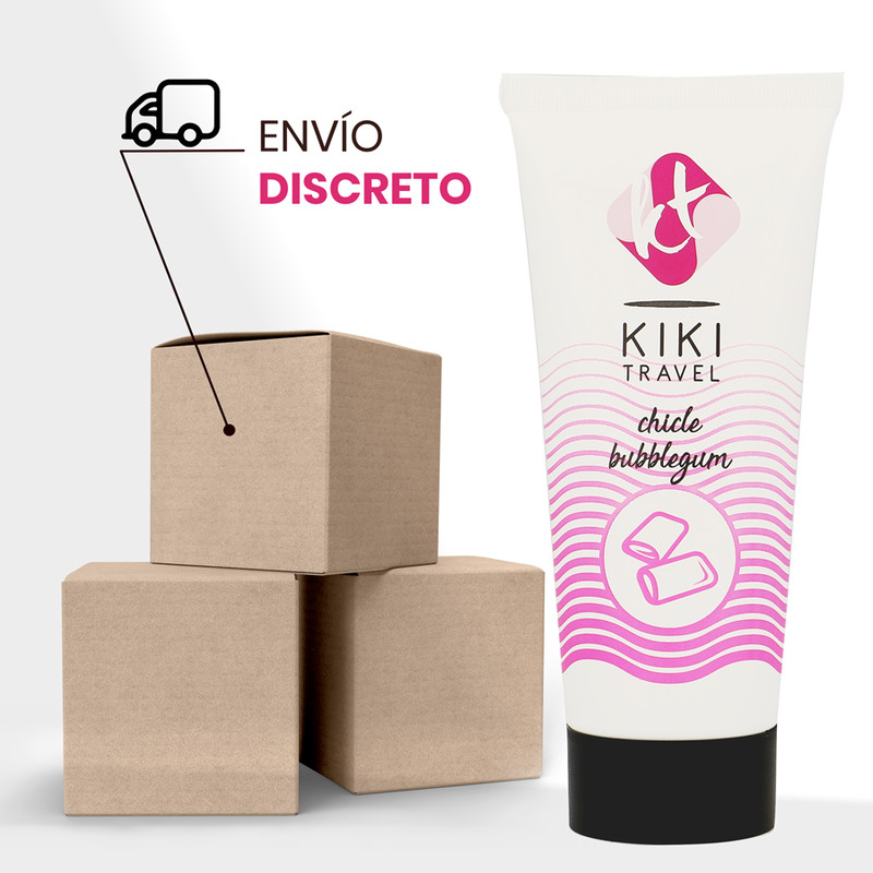 KIKÍ TRAVEL - buborékos ízű prémium síkosító 50 ml - Image 9