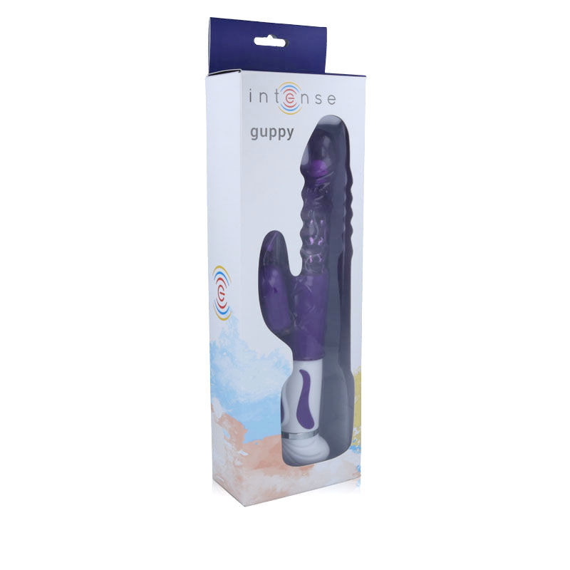 INTENSE Guppy Lilac – forgó vibrátor érzéki élményekhez - Image 5