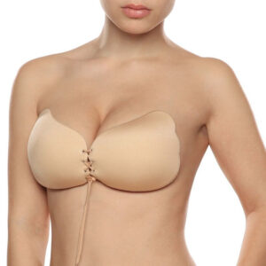 BYE-BRA - csipkés push-up melltartó B kosárban