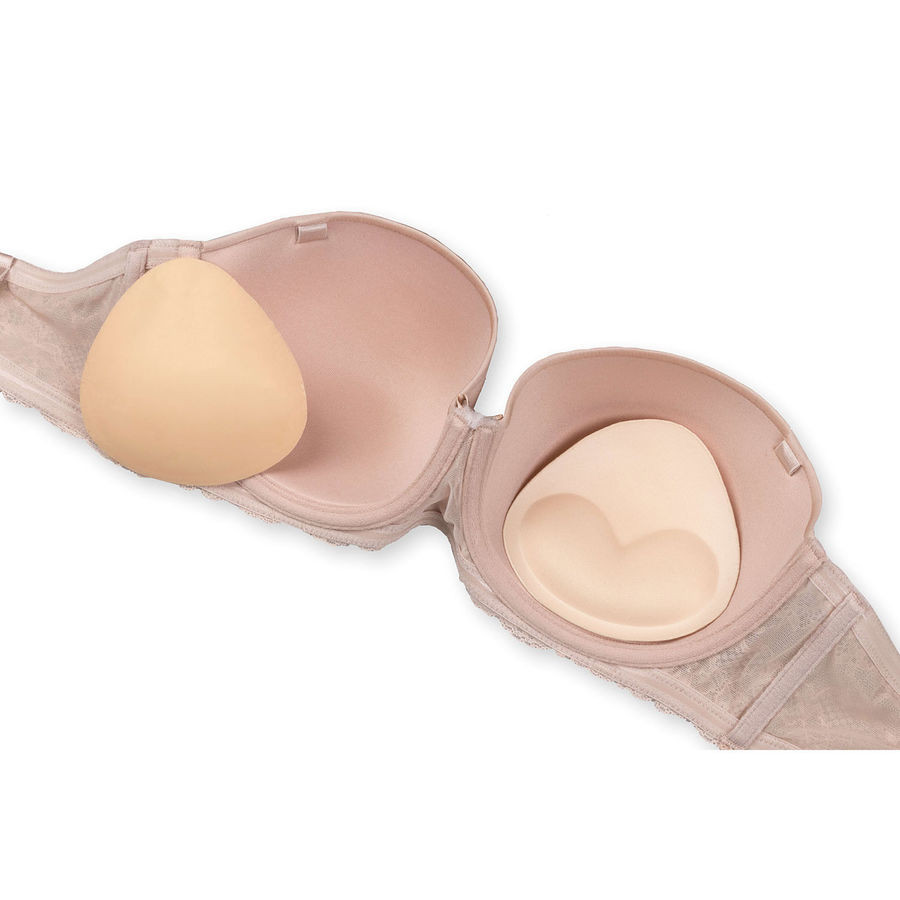BYE-BRA – tökéletes push-up melltartó párnák bézs színben - Image 3