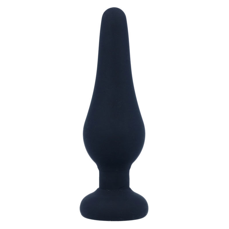 INTENSE - prémium fekete szilikon anál plug 9,8 cm - Image 3