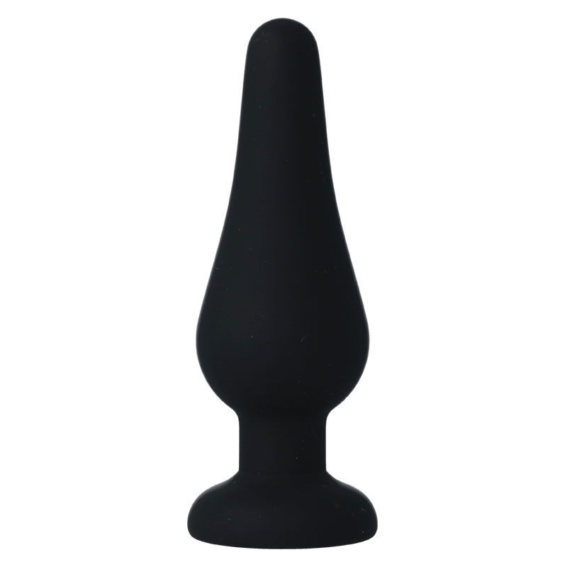 INTENSE PIPO M - prémium fekete szilikon anál plug 11 cm - Image 3