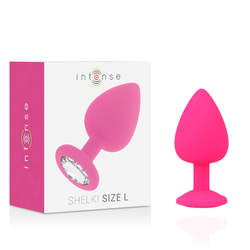 INTENSE - SHELKI L – prémium anális dugó fukszia színben - Image 2