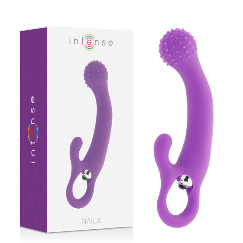 INTENSE Naila – vibro szilikon csiklóizgató lila színben - Image 2
