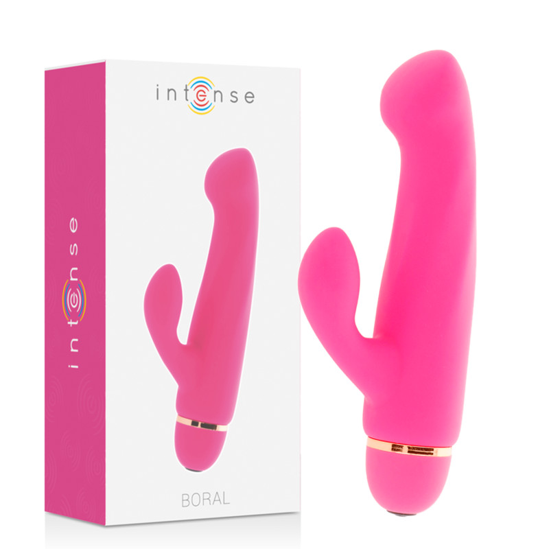 INTENSE – 20 sebességes szilikon vibrátor rózsaszínben - Image 2