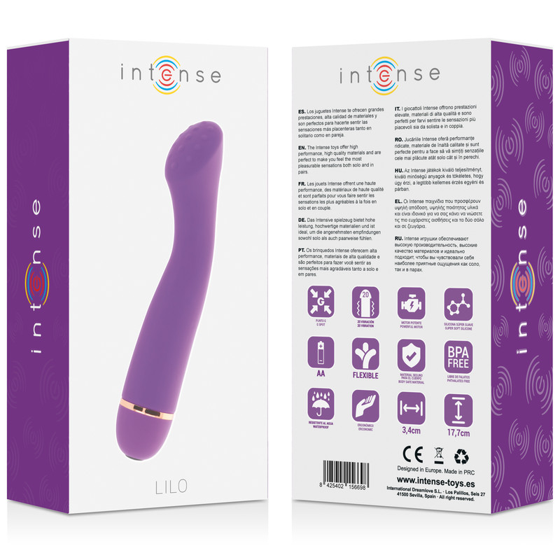 INTENSE – 20 sebességes szilikon vibrátor - Image 5