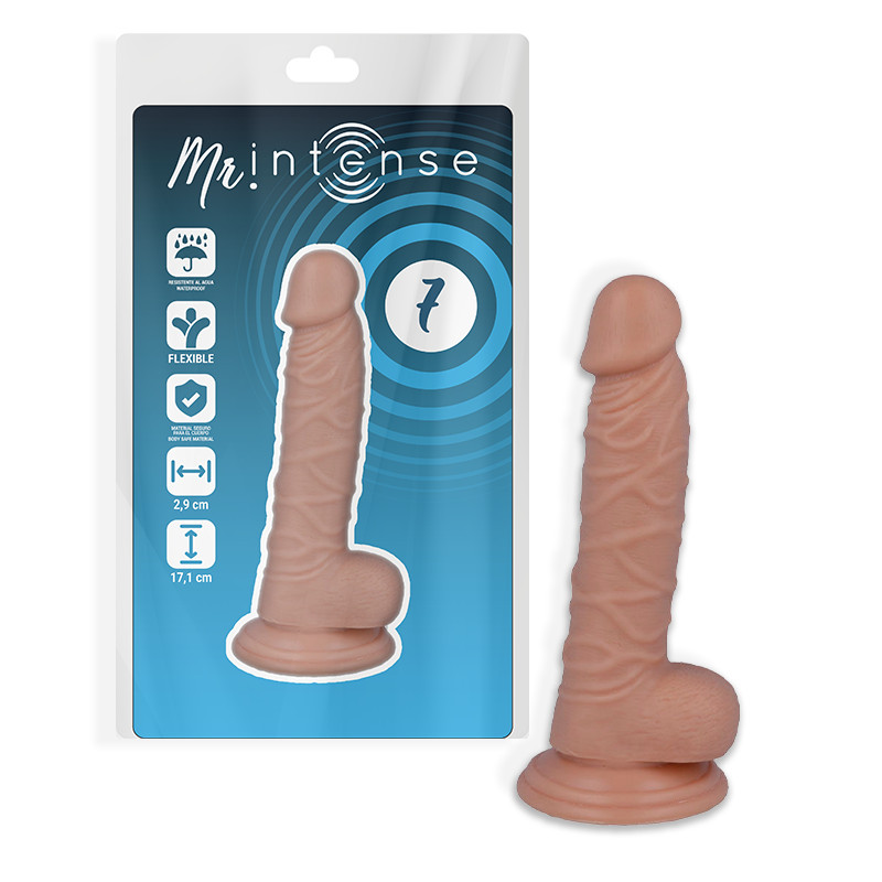 MR INTENSE - 17,1 cm realistikus dildó 2,9 cm átmérővel - Image 3