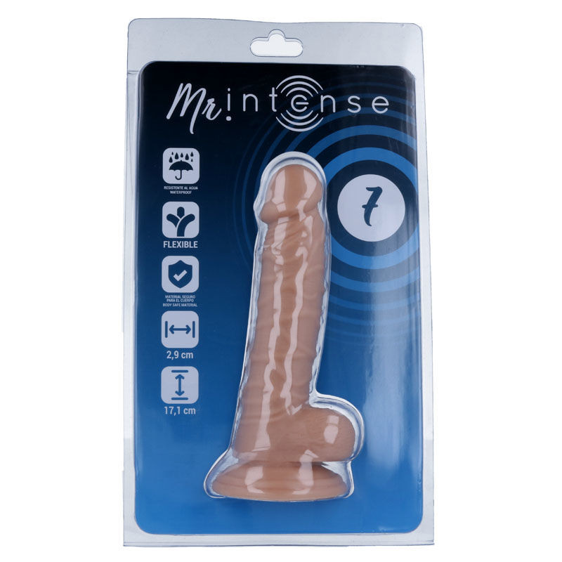 MR INTENSE - 17,1 cm realistikus dildó 2,9 cm átmérővel - Image 6
