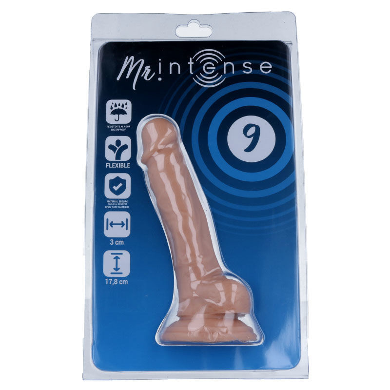 MR INTENSE - 17,8 cm élethű pénisz vibrátor - Image 6