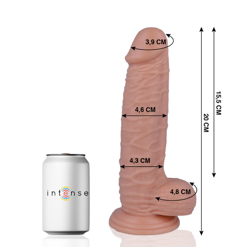 MR INTENSE – 20 cm realisztikus pénisz vibrátor