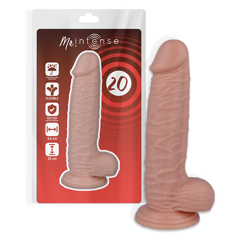 MR INTENSE – 20 cm realisztikus pénisz vibrátor - Image 3