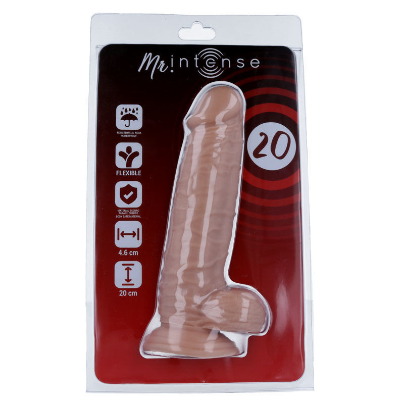 MR INTENSE – 20 cm realisztikus pénisz vibrátor - Image 6