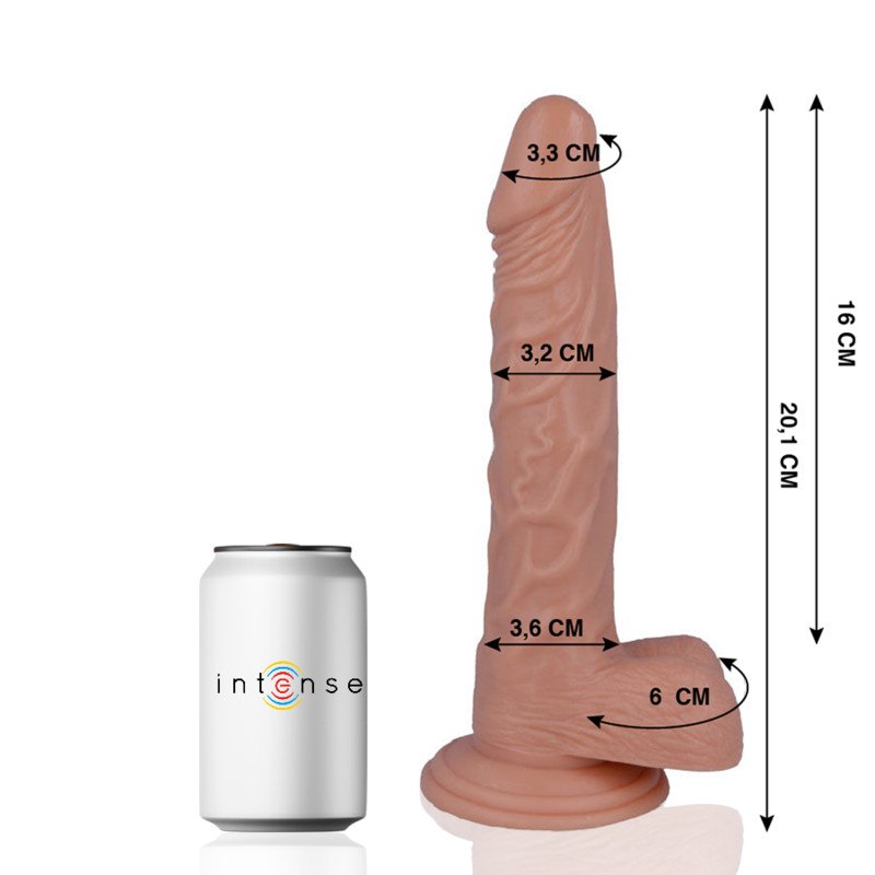MR INTENSE - 21 cm realistikus pénisz vibrátor
