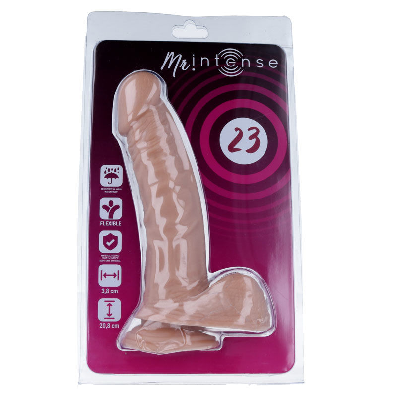 MR INTENSE – 23 cm-es realisztikus pénisz vibrátor - Image 6