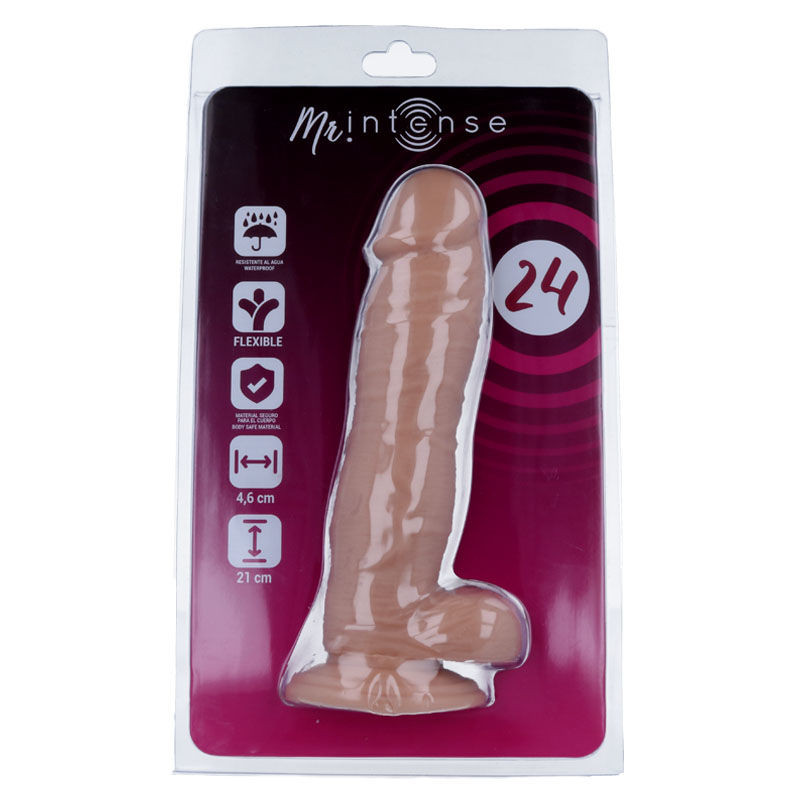 MR INTENSE – 21 cm valódi pénisz vibrátor - Image 6