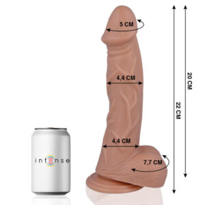 MR INTENSE - 22 cm-es élethű pénisz vibrátor