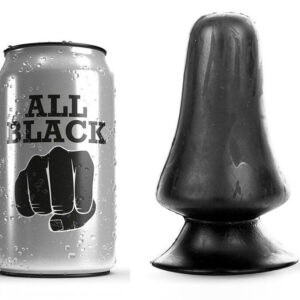 ALL BLACK – prémium anál dildó 12 cm