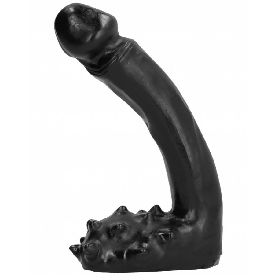 ALL BLACK - 19 cm-es élethű dildó - Image 2