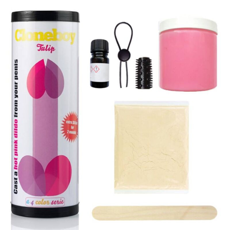 CLONEBOY - érzéki dildó, intenzív pink színben - Image 2