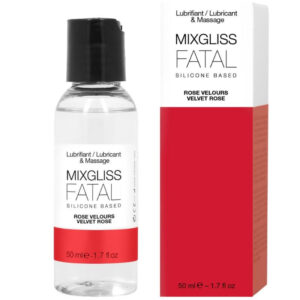 MIXGLISS Fatal Roses – érzéki szilikon alapú síkosító 50 ml