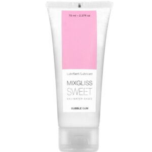 MIXGLISS – vízbázisú síkosító gumi ízben 70 ml