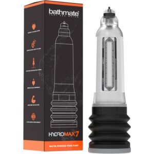 BATHMATE Hydromax 7 – átlátszó péniszpumpa a növekedésért
