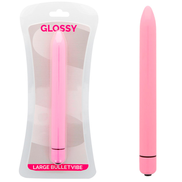 GLOSSY – karcsú, prémium vibrátor rózsaszínben