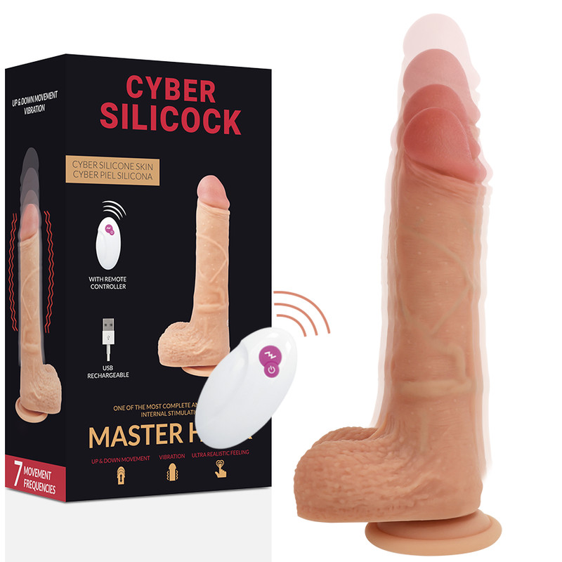 CYBER SILICOCK – távirányítós reális maszturbátor 20,9 cm - Image 2