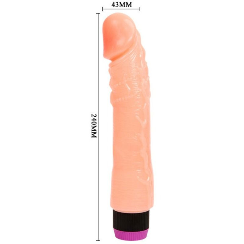 BAILE – rugalmas, realisztikus vibrátor, 24 cm - Image 5