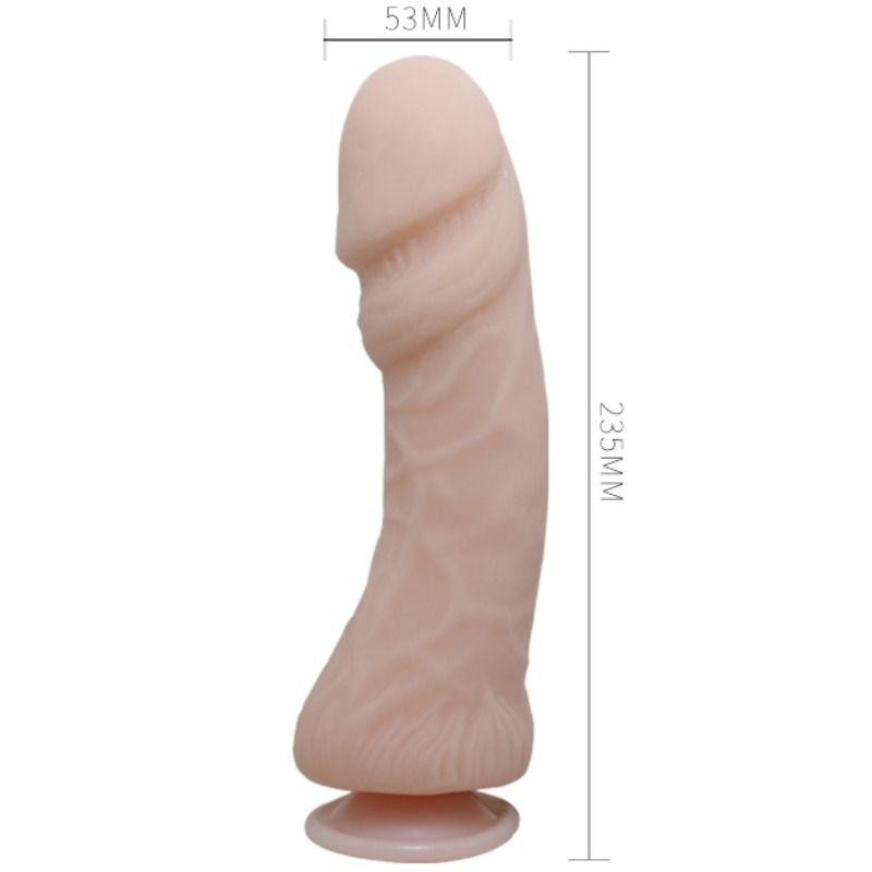 BAILE – 23,5 cm-es vibráló pénisz dildó - Image 6