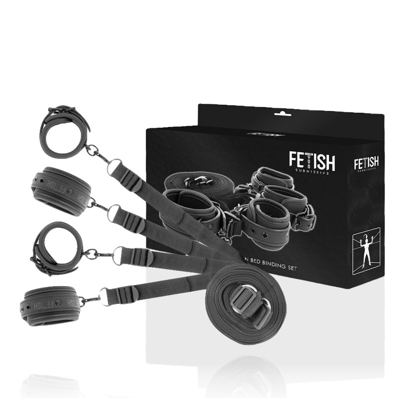 FETISH SUBMISSIVE – prémium bilincs és kötelek béléssel - Image 2