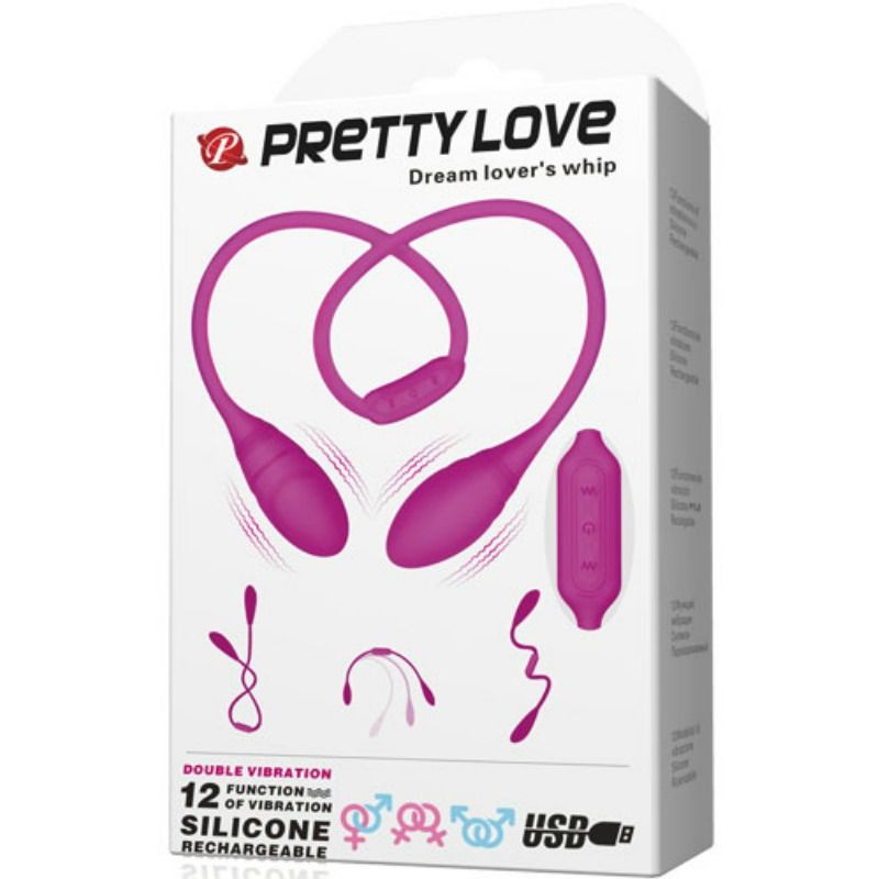 PRETTY LOVE - uniszex izgató ösztönöző korbács - Image 7