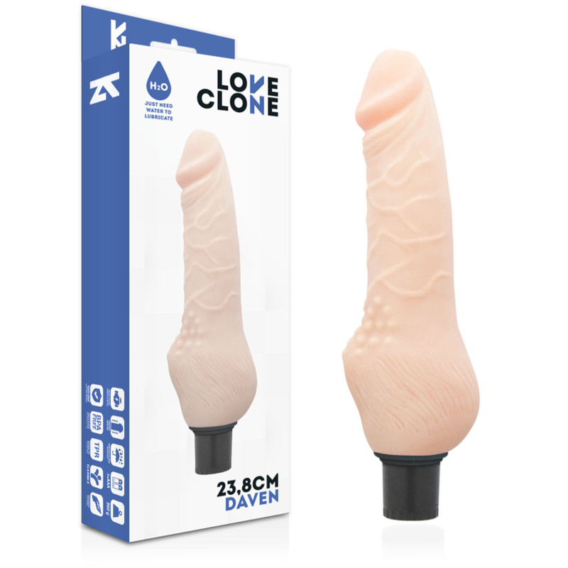 LOVECLONE - önkenő, réalisan formázott maszturbátor