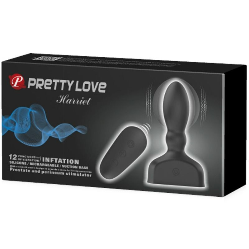 PRETTY LOVE - felfújható prosztata vibrátor - Image 6