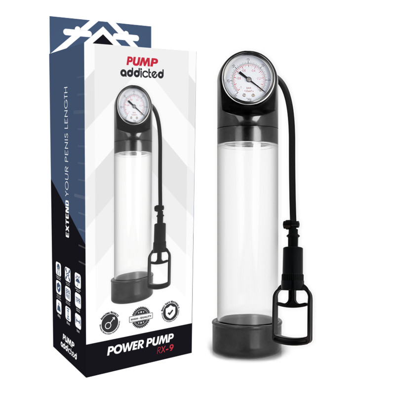 PUMP ADDICTED RX9 – átlátszó prémium maszturbátor - Image 2