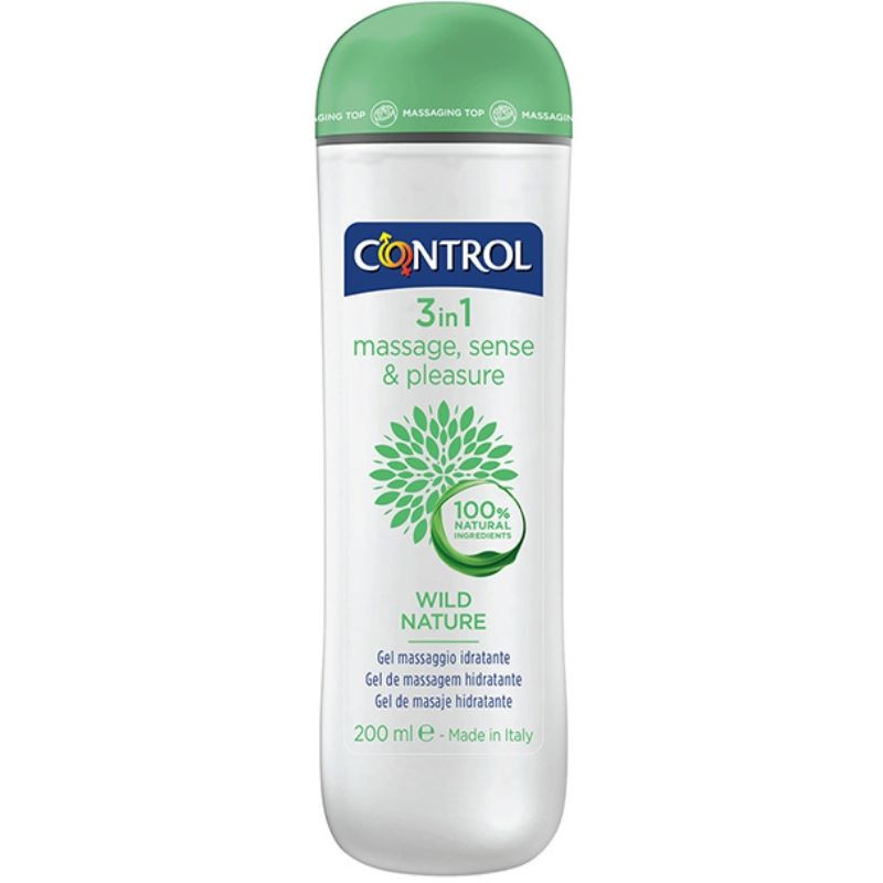 CONTROL Wild Nature – 3 az 1-ben masszázsgél 200 ml