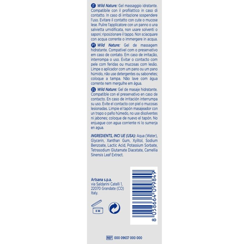 CONTROL Wild Nature – 3 az 1-ben masszázsgél 200 ml - Image 2