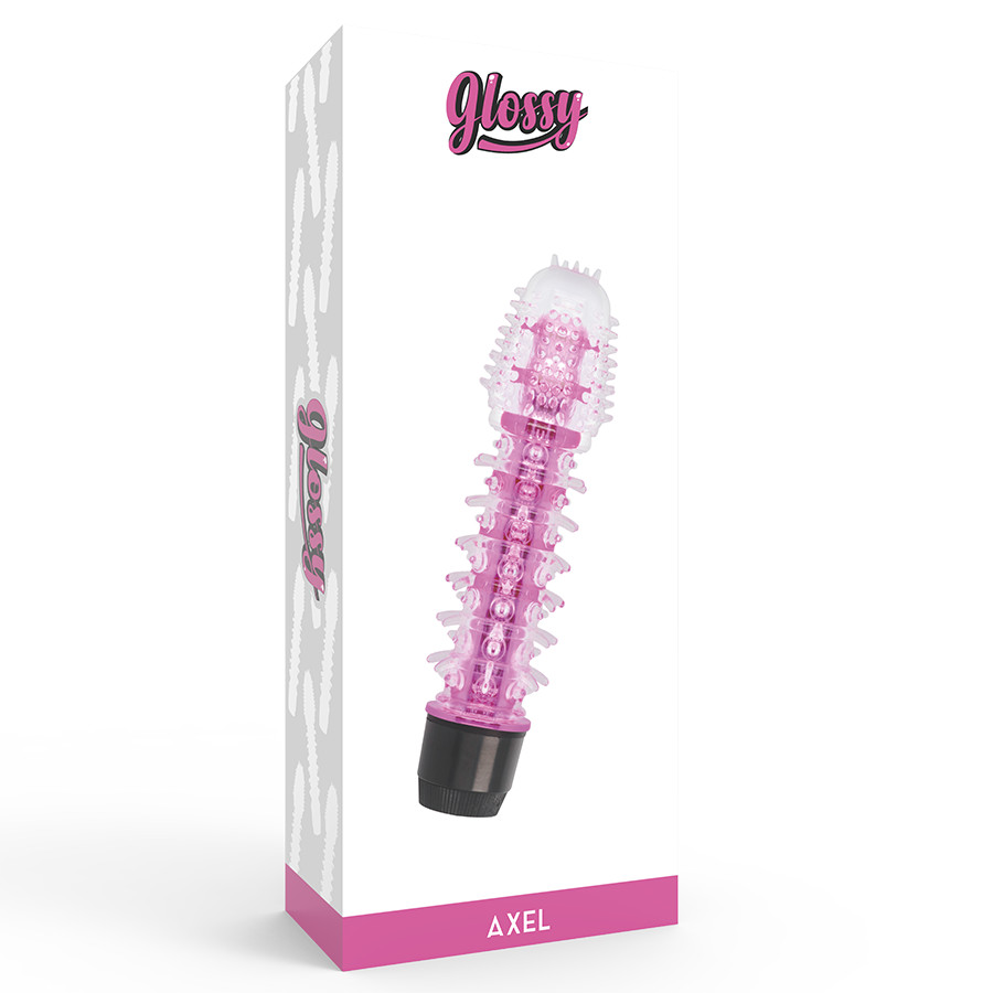 GLOSSY - prémium rózsaszín vibrátor érzéki élményekhez - Image 4