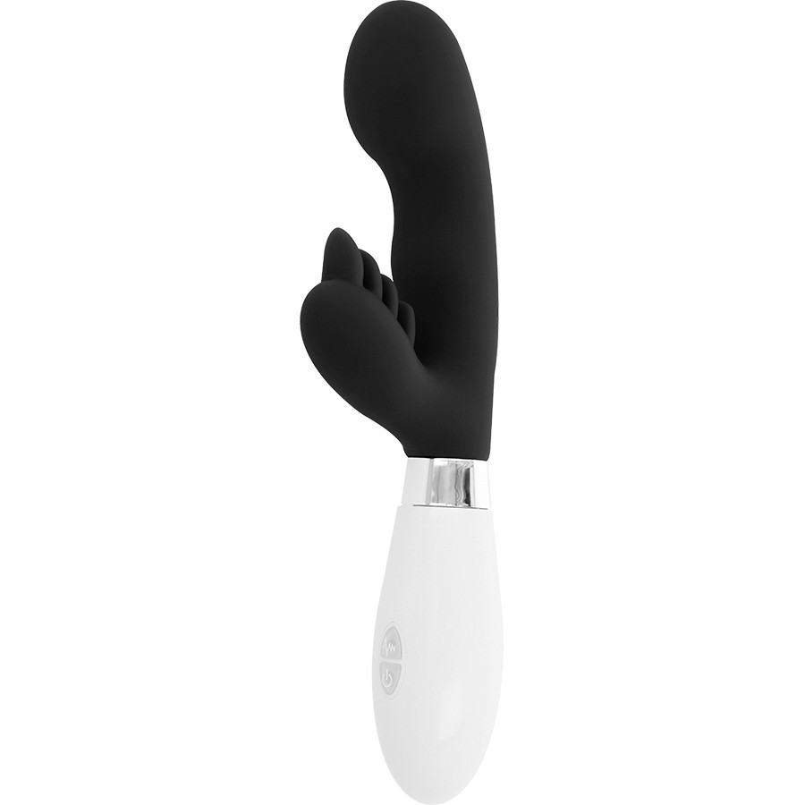 GLOSSY Elvis – prémium nyuszivibrátor fekete színben - Image 3