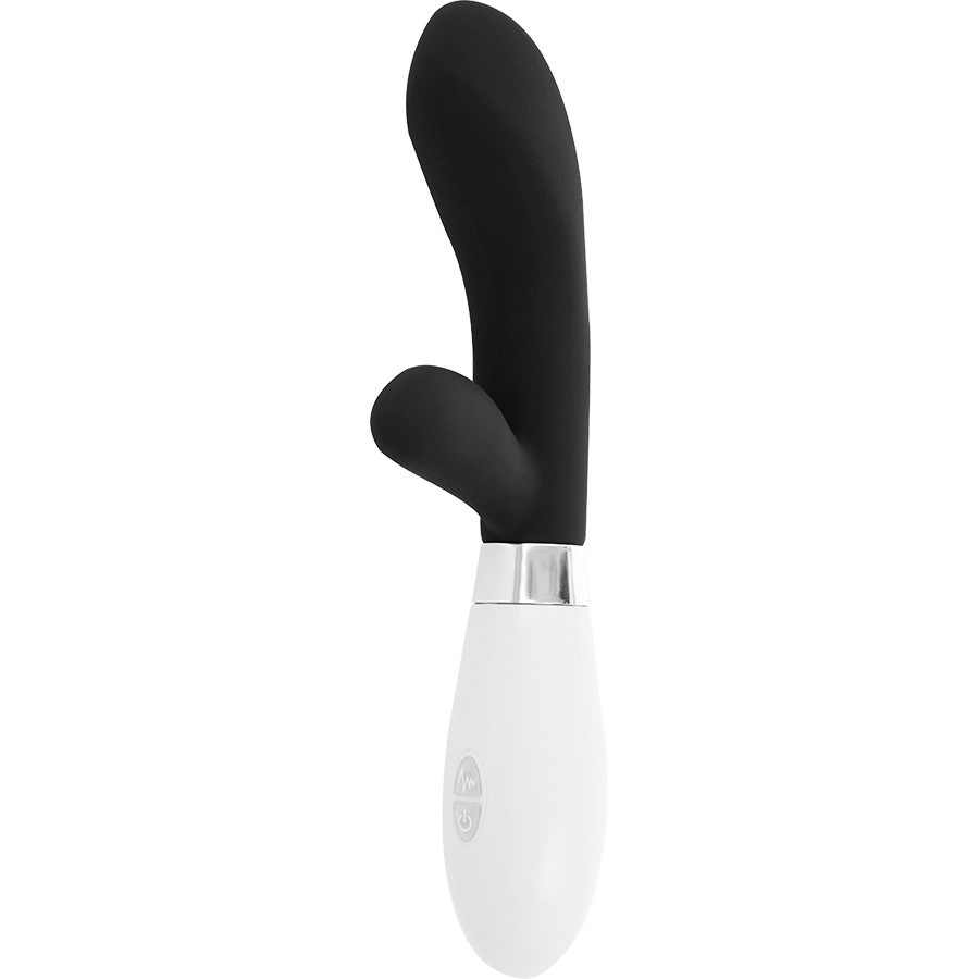 GLOSSY Jackson - prémium fekete nyúl vibrátor - Image 4